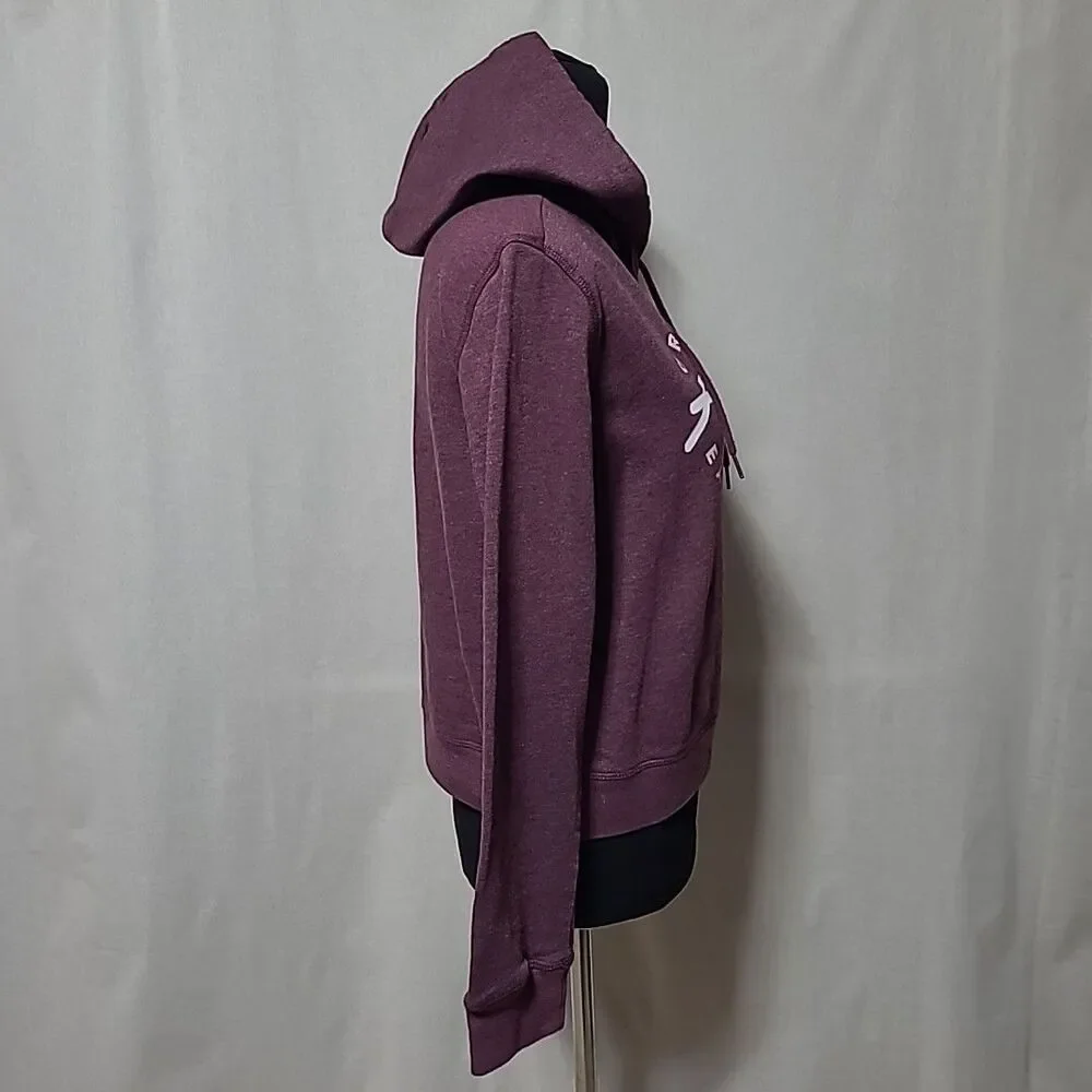 Aeropostale Hoodie Womens Size Small Cotton Blend New York Purple